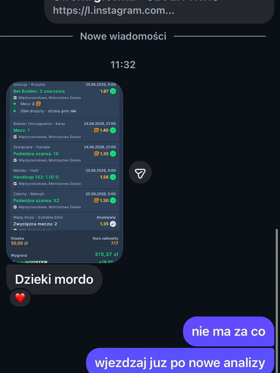 Zrzut ekranu wygranego kuponu #3